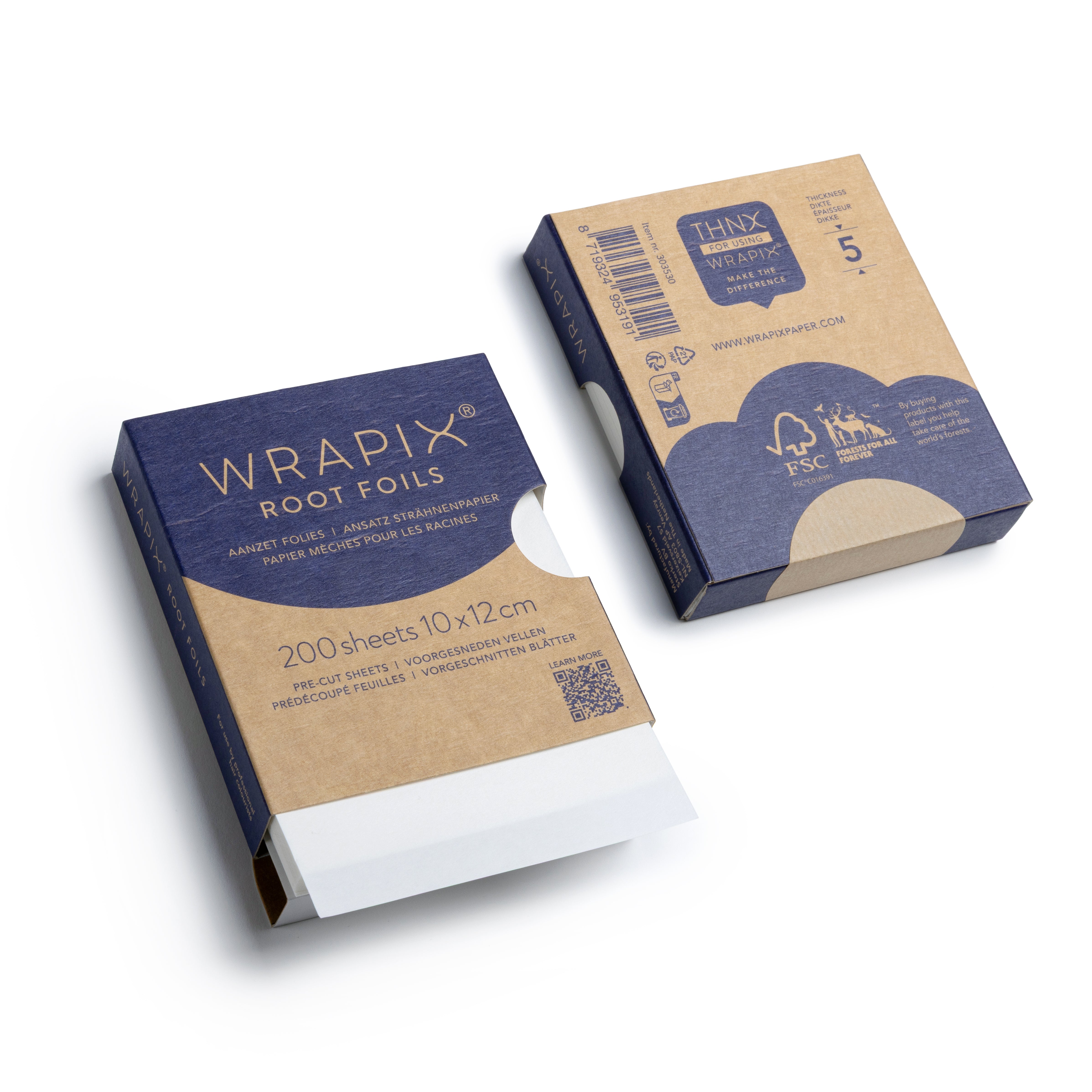 Wrapixยฎ Hair Colouring Paper | Root Foils